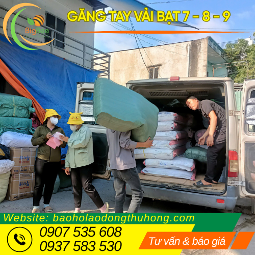 Thu Hồng cung cấp găng tay vải bạt dày toàn quốc Thu Hồng cung cấp găng tay vải bạt dày toàn quốc