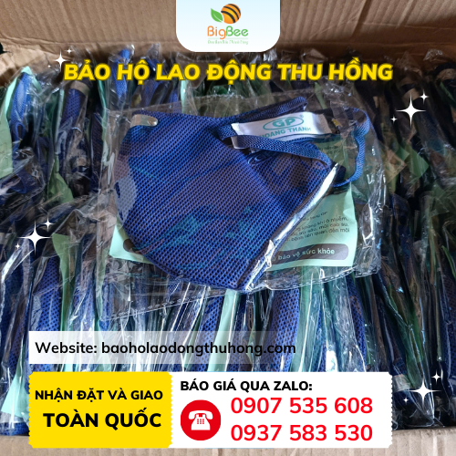 Khẩu trang vải than hoạt tính GP Thu Hồng địa chỉ bán khẩu trang vải than hoạt tính GP giá rẻ tại TPHCM