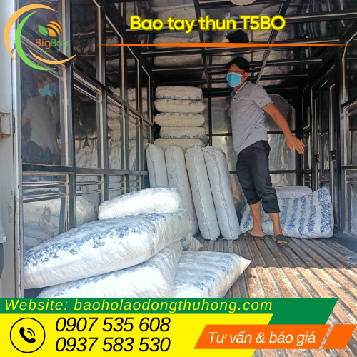Thu Hồng giao bao tay thun T5BO giá sỉ cho khách tại TPHCM Thu Hồng giao bao tay thun T5BO giá sỉ cho khách tại TPHCM