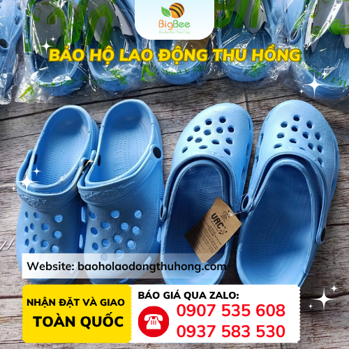 Dép phòng sạch siêu nhẹ VAC Thu Hồng -Kho sỉ dép phòng sạch siêu nhẹ VAC gần bạn
