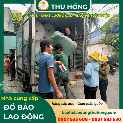 Thu Hồng lên đơn và đi giao sỉ găng tay da hàn GNC 14 inch