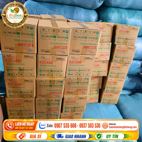 Thu Hồng nguồn găng tay y tế Nitrile Ezcare ổn định lâu dài Thu Hồng nguồn găng tay y tế Nitrile Ezcare ổn định lâu dài