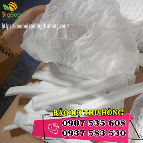 thu hồng nhận phân phối nón con sâu màu trắng tại TPHCM