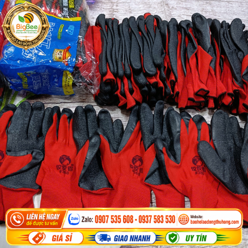 Thu Hồng - Nơi bán găng tay bảo hộ chống cắt phủ cao su giá rẻ Thu Hồng - Nơi bán găng tay bảo hộ chống cắt phủ cao su giá rẻ