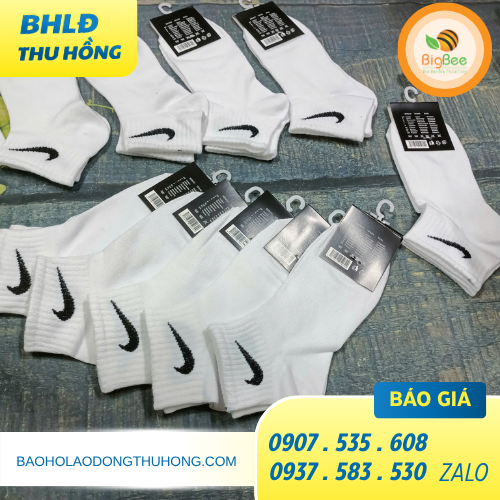 Thu Hồng - Nơi bán vớ Nike trắng cổ ngắn giá rẻ tốt nhất Thu Hồng - Nơi bán vớ Nike trắng cổ ngắn giá rẻ tốt nhất