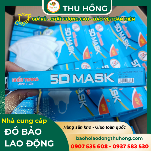 Thu Hồng phân phối khâu trang 5D người lớn toàn quốc Thu Hồng phân phối khâu trang 5D người lớn toàn quốc