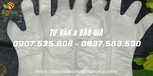 Bán sỉ rẻ bao tay xốp dùng 1 lần TPHCM