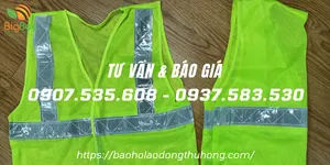 Bỏ sỉ rẻ áo vải lưới phản quang đẹp