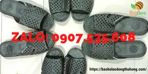 Dép tổ ong đen đẹp, giá rẻ cạnh tranh ở đâu?