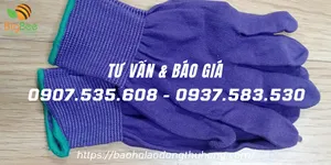 Bán bao tay thun tím kim 13 giá sỉ rẻ cho đại lý