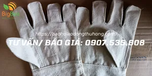 Cung cấp bao tay vải bạt giá cạnh tranh cực shock
