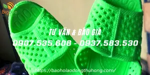 Bán buôn dép tổ ong màu xanh lá giá sỉ rẻ nhất