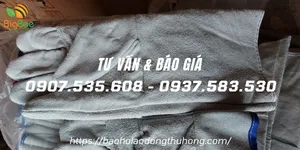 Bao tay da thợ hàn chịu nhiệt giá rẻ, bỏ sỉ toàn quốc