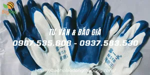 Mua bán găng tay bảo hộ phủ sơn xanh giá sỉ rẻ