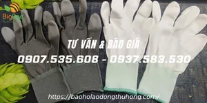 Bán găng tay phủ PU đầu ngón rẻ nhất