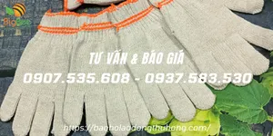 Sản xuất bao tay len kem bảo hộ 70g giá rẻ