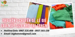 Chuyên sỉ lẻ giẻ lau máy size nhỏ cho nhà xưởng TPHCM