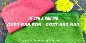 Khăn lau vuông nhiều màu giá sỉ, giá bán buôn rẻ