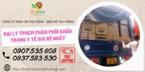 Đại lý TP HCM phân phối khẩu trang y tế kháng khuẩn giá rẻ
