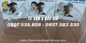 Sỉ rẻ tấm chắn chống giọt bắn trong suốt tại TPHCM