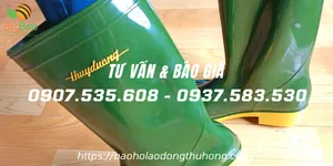 Nơi bán ủng cao su Thùy Dương xanh rêu giá rẻ