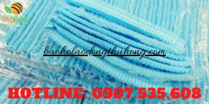 Cung cấp sỉ lẻ mũ trùm tóc con sâu xanh dùng trong phòng sạch