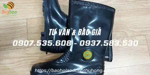 Buôn sỉ ủng nhựa đi mưa thấp cổ TQP siêu rẻ