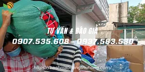 Xuất kho vải lau, găng tay, kính chắn giọt bắn ra chành xe Tiền Giang