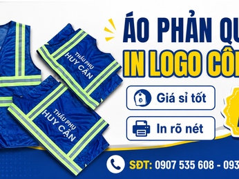 Áo phản quang giá sỉ nhận in logo công ty