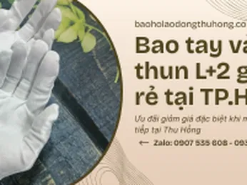 Bán bao tay vải thun L+2 giá rẻ tận kho