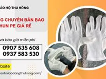 Xưởng chuyên bán bao tay thun PE giá rẻ