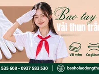 Bao tay vải thun trắng T10 giá rẻ dùng tập luyện nghi thức