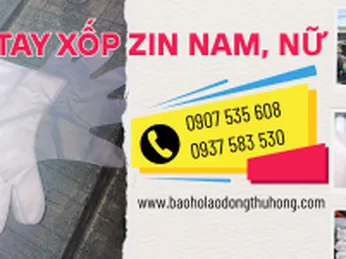 Nguồn sỉ TPHCM chuyên bao tay xốp zin nam nữ