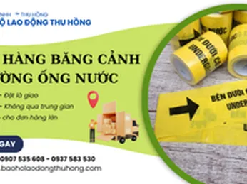 Nguồn hàng băng rào cảnh báo đường ống nước ngầm giá rẻ tại TPHCM