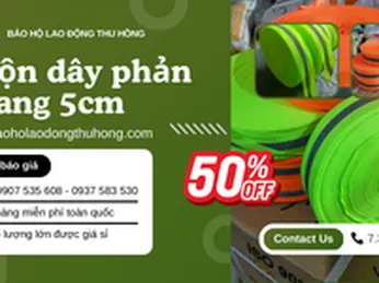 Tìm nơi cung cấp cuộn dây phản quang 5cm giá sỉ ổn định tại TPHCM