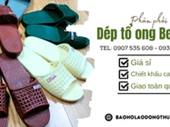 Phân phối dép tổ ong Bela nữ giá sỉ size 41, 42, 43, 44