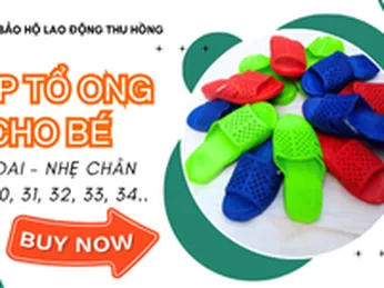 Dép tổ ong cho bé giá sỉ rẻ dép nhựa PVC dẻo dai, nhẹ chân