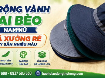 Mua mũ rộng vành tai bèo nam nữ giá xưởng rẻ - may sẵn nhiều màu