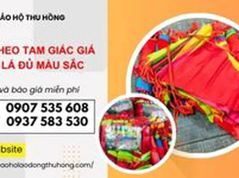 Cờ nheo tam giác giá rẻ 30 lá