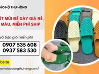 Dép bít mũi đế dày giá rẻ, nhiều màu, miễn phí vận chuyển 