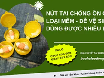 Nút tai chống ồn cao su loại mềm, dễ vệ sinh, dùng được nhiều lần 