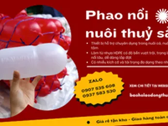 Phao nổi làm lồng bè nuôi thuỷ sản giá rẻ tại TPHCM