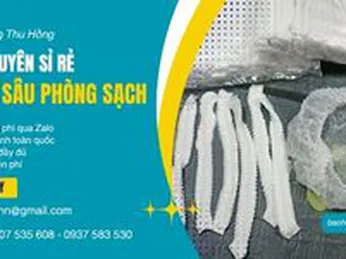 Bỏ sỉ nón con sâu phòng sạch giá rẻ nhất TPHCM