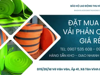 Đặt mua cuộn vải phản quang giá sỉ rẻ nhất