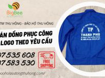 Xưởng bán áo quần đồng phục công nhân in logo giá rẻ TPHCM
