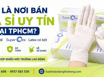 Nơi bán găng tay y tế Super Care Latex có bột giá sỉ tại TPHCM
