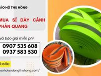 Nơi mua sỉ dây cảnh báo phản quang