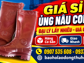 Giá sỉ ủng nâu Con Voi số lượng lớn cho đại lý TPHCM