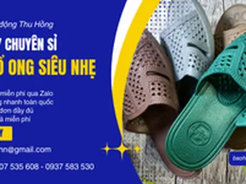 Công ty chuyên sỉ dép tổ ong siêu nhẹ giá rẻ