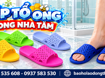 Dép Tổ Ong Trong Nhà Tắm Nên Chọn PVC Hay EVA?